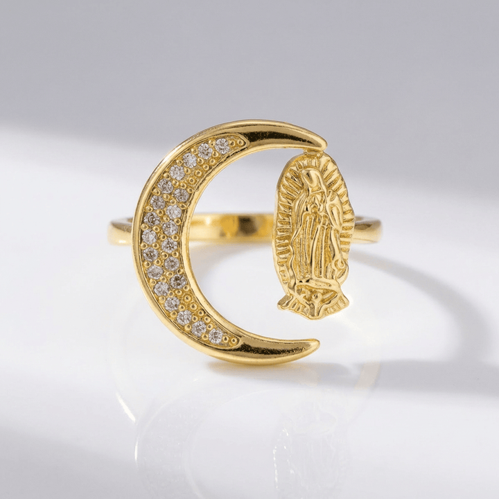 ANILLO TRINITY DE FE EN PLATA - (AJUSTABLE)