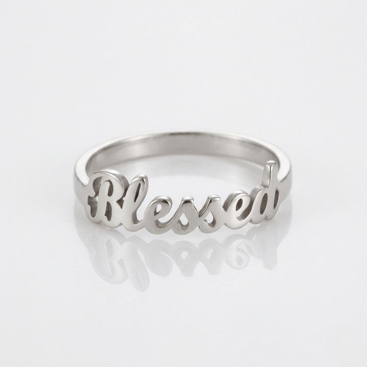 ANILLO BENDITO DE PLATA