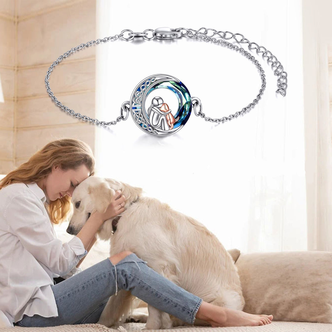 Pulsera De La Suerte En Plata