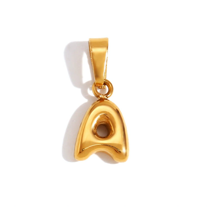 Collar Chic con Letra Burbuja