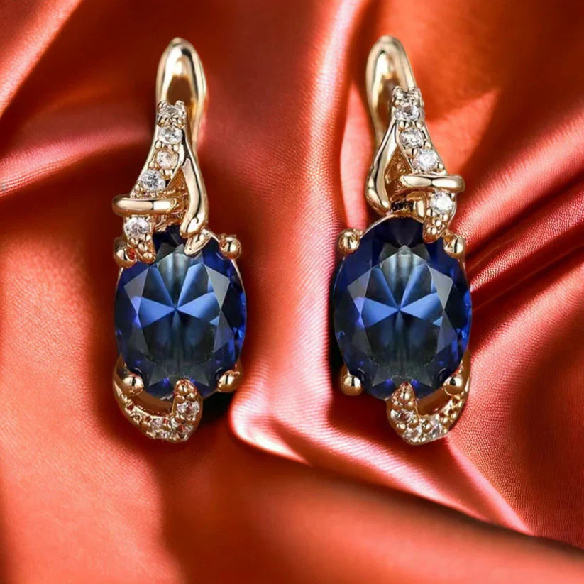 Pendientes de Oro Noche Oscura