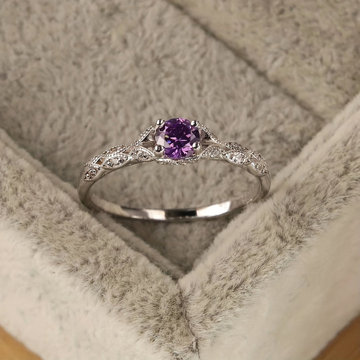 Anillo Brigitte Amatista