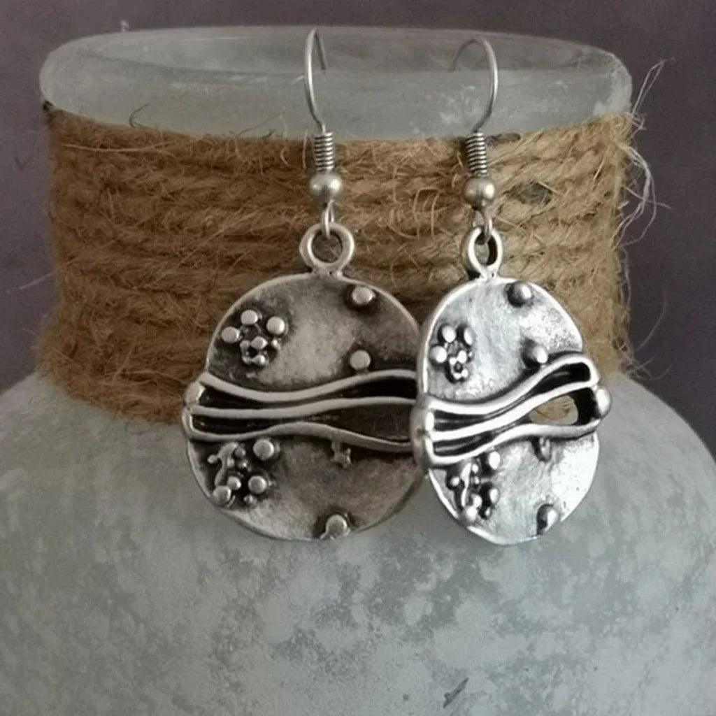 Pendientes Wave Silver