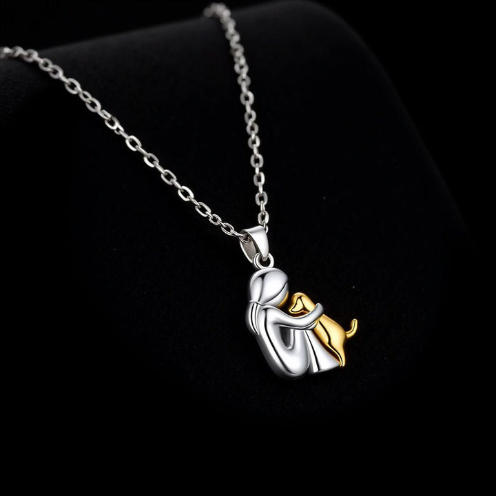 Collar Colgante Abrazo con Pendientes de Regalo – Oferta por Tiempo Limitado