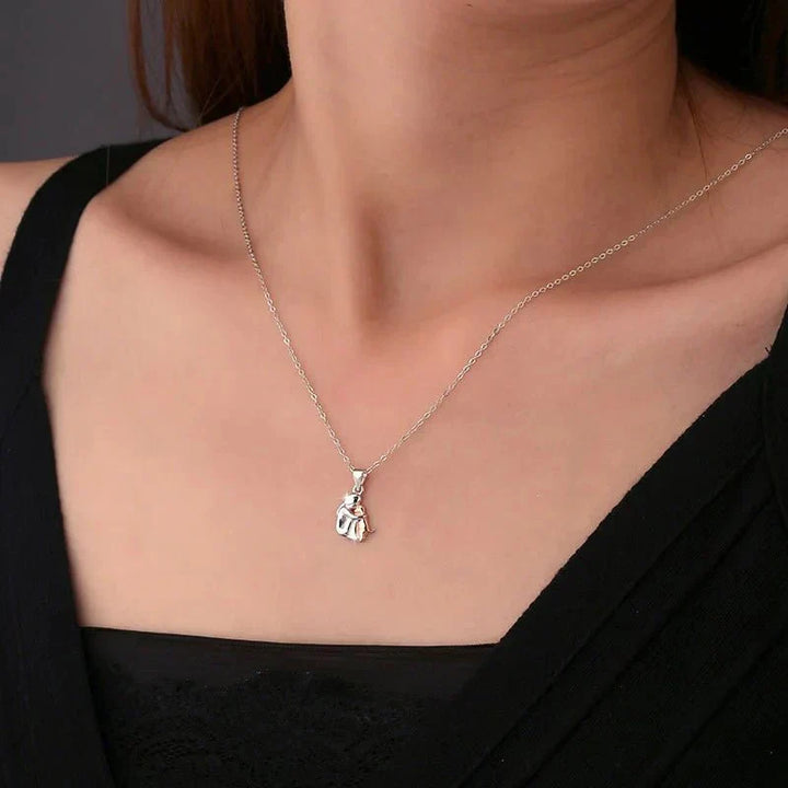 Collar Colgante Abrazo con Pendientes de Regalo – Oferta por Tiempo Limitado