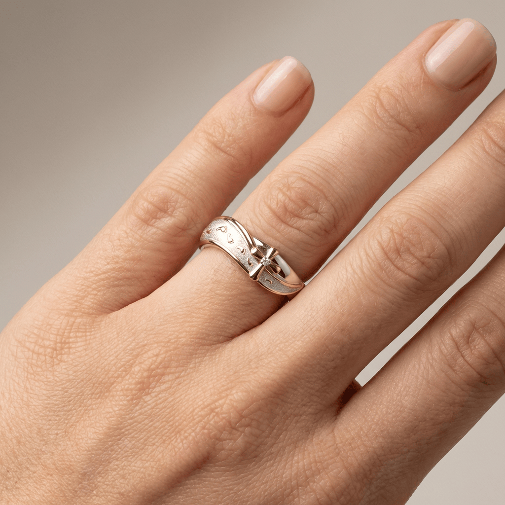 ANILLO DE PLATA PARA MAMÁ DIVINA
