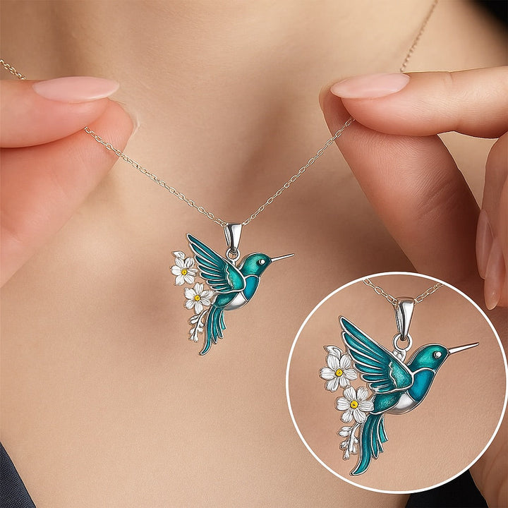 Precioso Collar de Colibrí con Pendientes de Regalo – Oferta por Tiempo Limitado