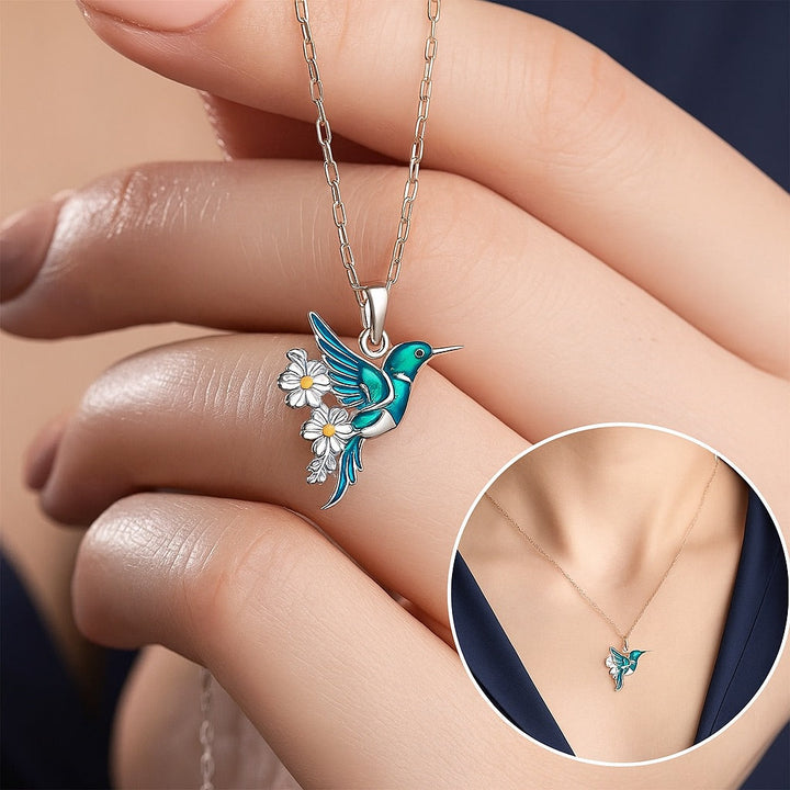 Precioso Collar de Colibrí con Pendientes de Regalo – Oferta por Tiempo Limitado