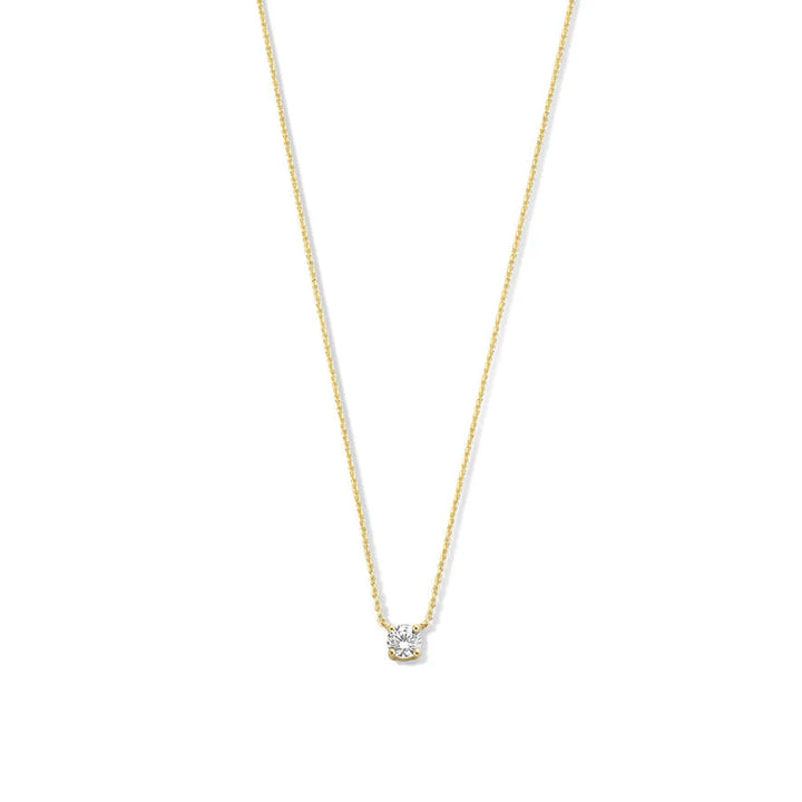 Collar Cléa Piedra Moissanite | Oro