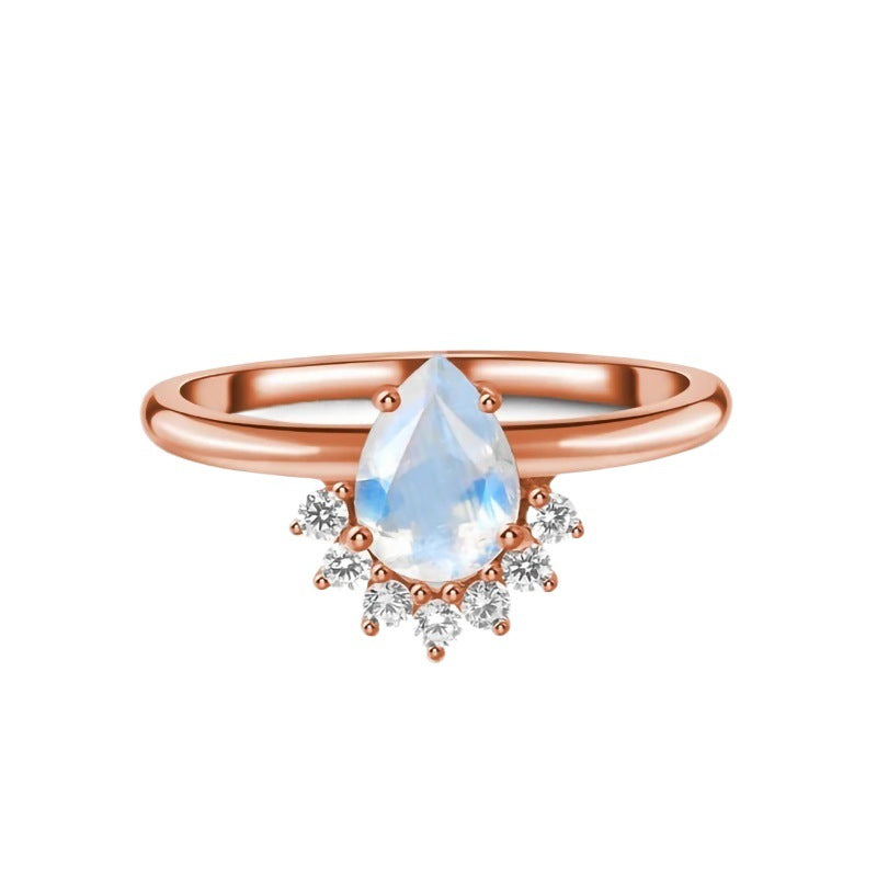 Anillo Ida con Piedra de Luna