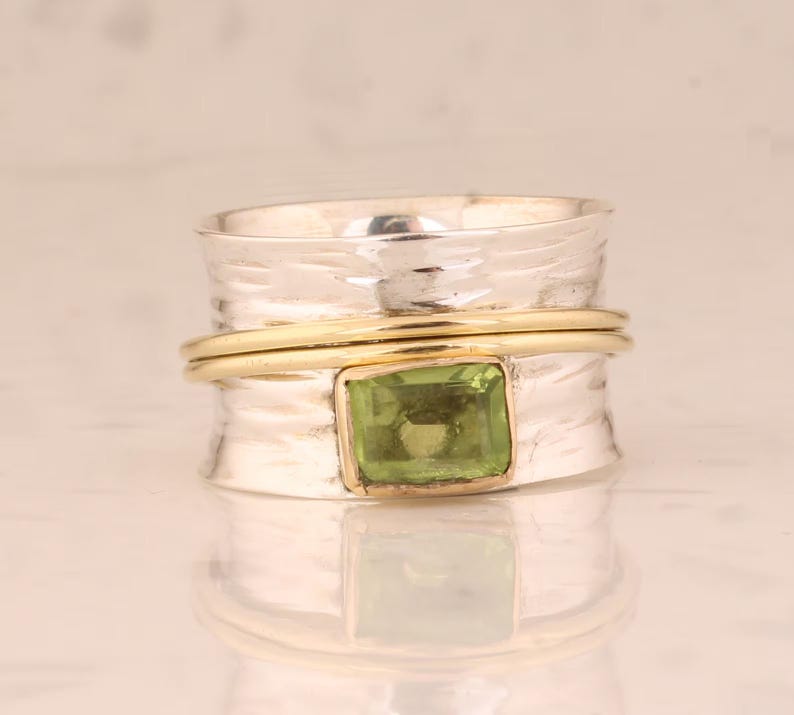 Anillo de Piedra Preciosa Natural