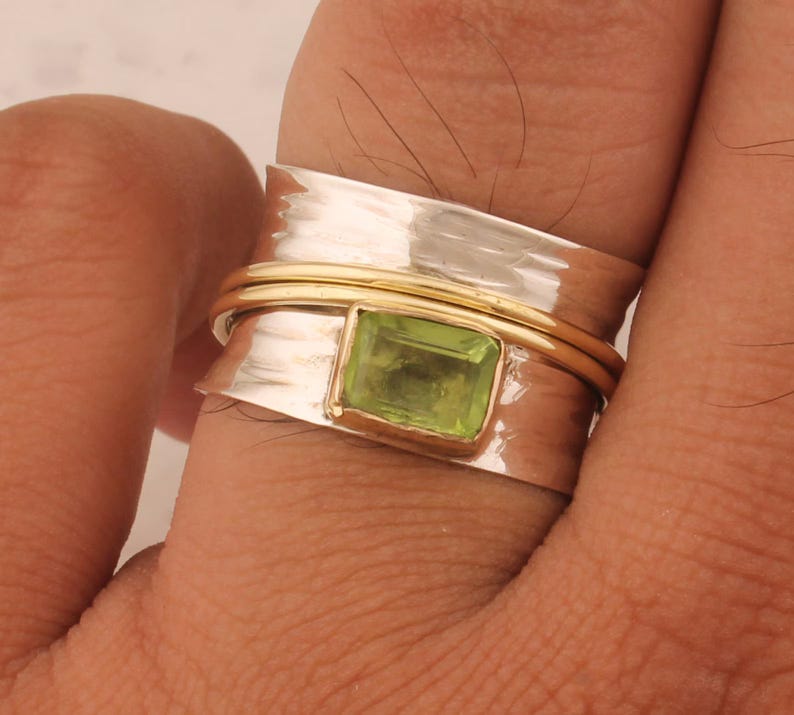 Anillo de Piedra Preciosa Natural