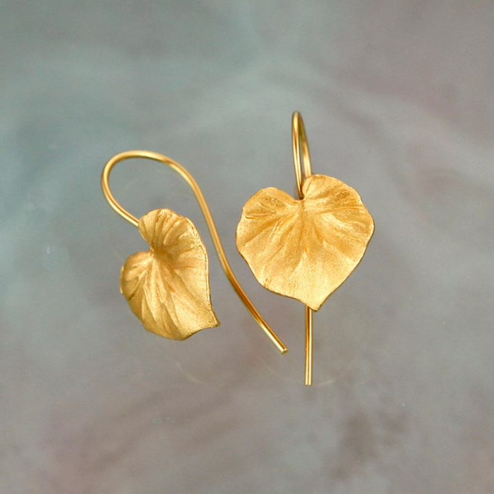 Pendientes Hoja de Oro