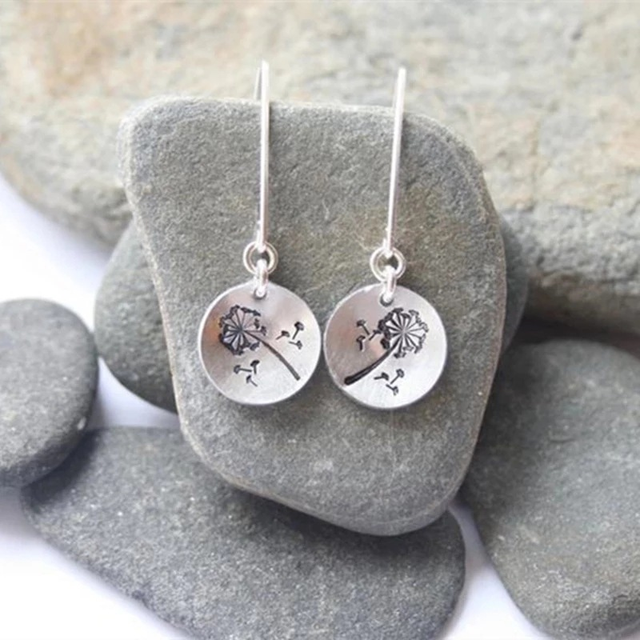 Pendientes Vintage Dandelion