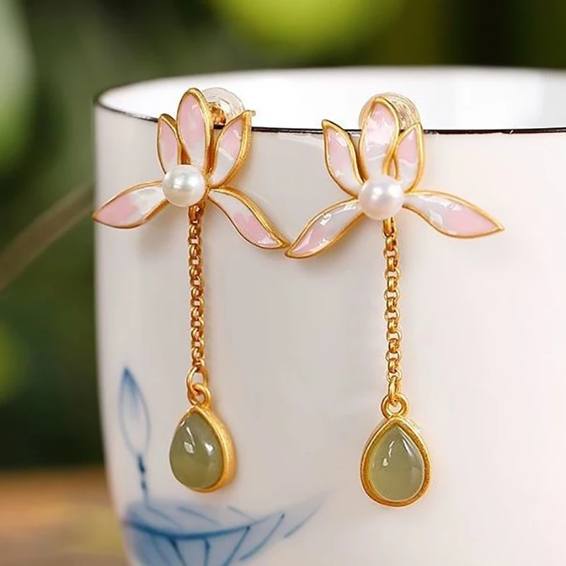 Pendientes Flor Vintage
