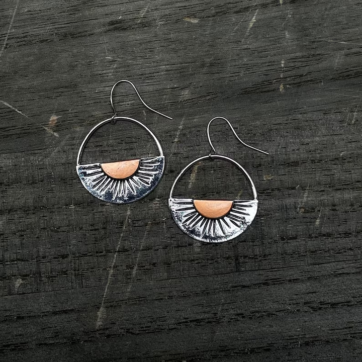 Pendientes Vintage Horizon Solaire