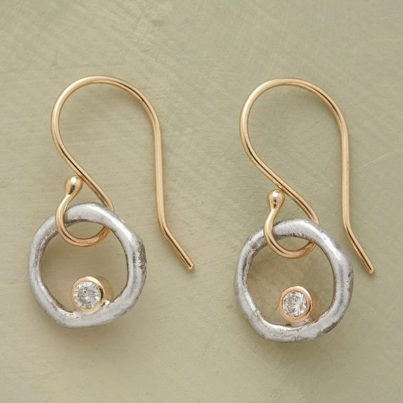 Pendientes Vintage de Circonia