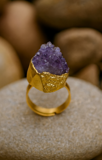Anillo Lara de Amatista