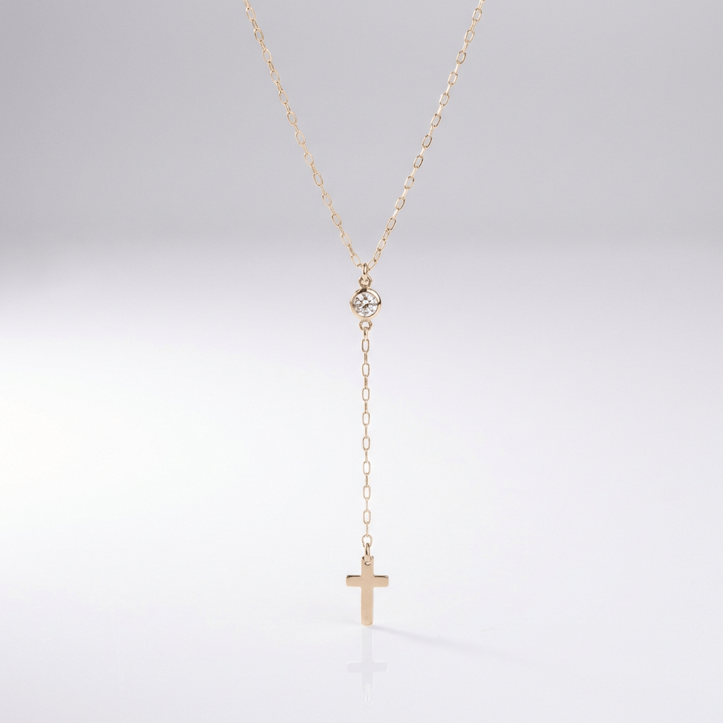 COLGANTE CRUZ PEQUEÑA DE JESÚS