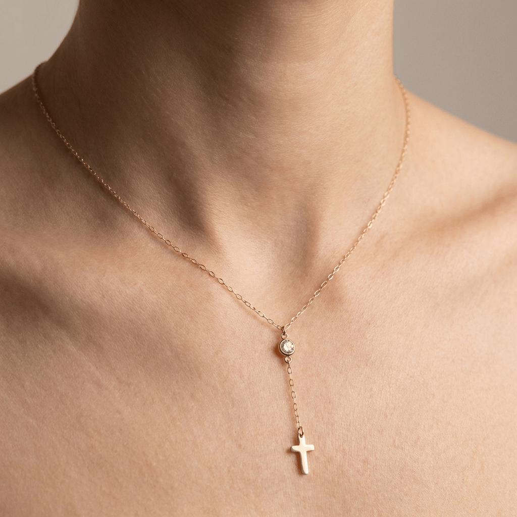 COLGANTE CRUZ PEQUEÑA DE JESÚS