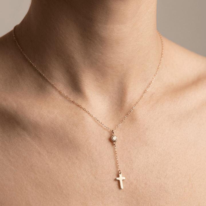 COLGANTE CRUZ PEQUEÑA DE JESÚS