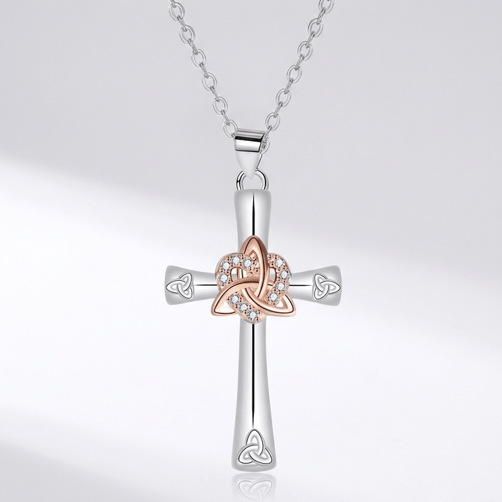 COLLAR CRUZ DE FE INFINITA