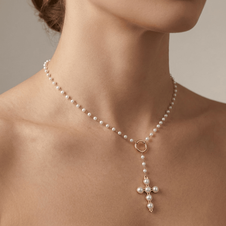 COLLAR MINI PERLA ELEGANTE