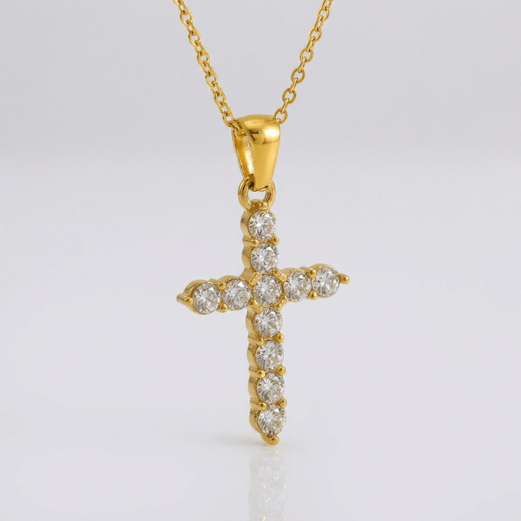 COLLAR CRUZ BRILLANTE
