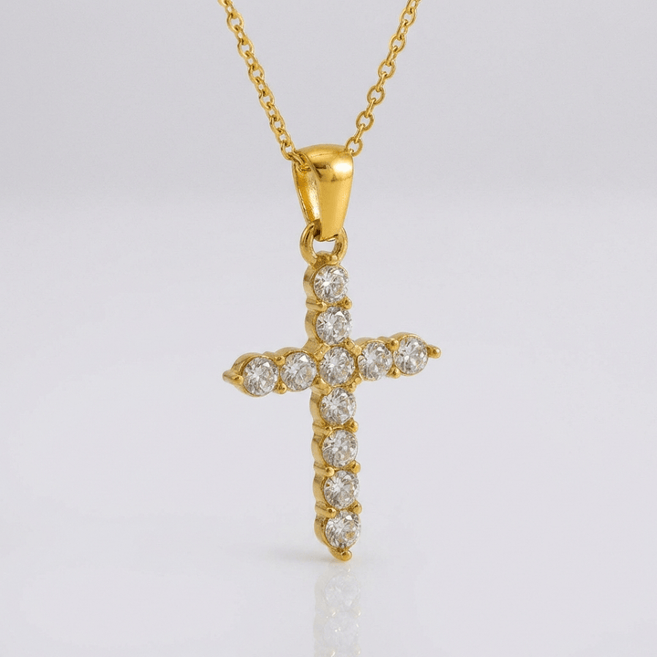 COLLAR CRUZ BRILLANTE