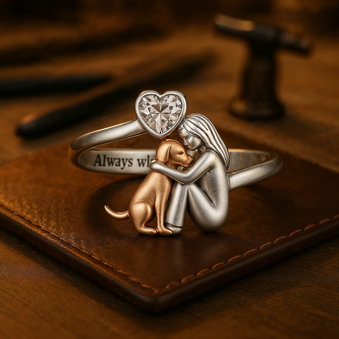 Anillo Siempre en Mi Corazón (Ajustable)