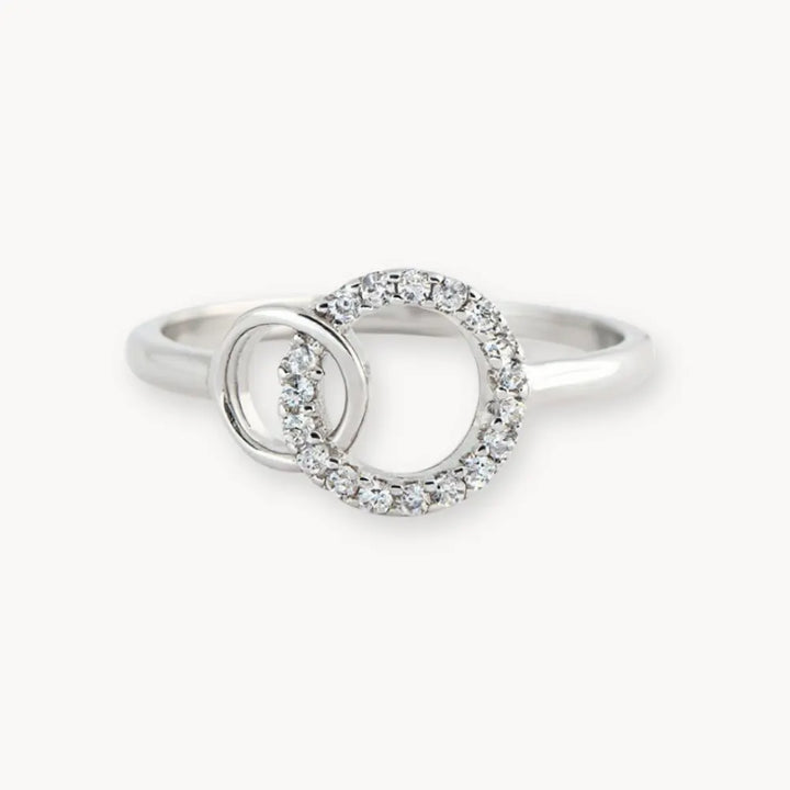 Anillo Hermanas por Siempre – La hermana mayor y la hermanita (Ajustable)
