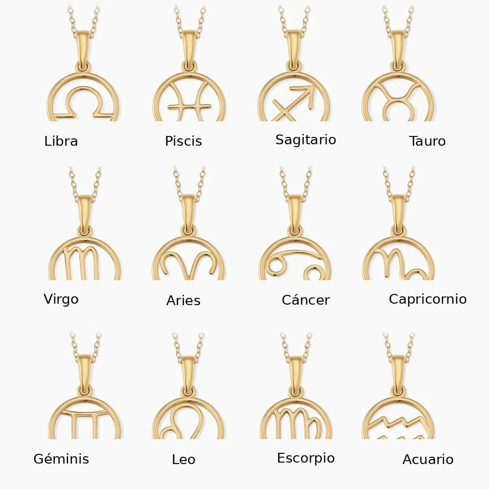 Collar Signo del Zodiaco | Oro
