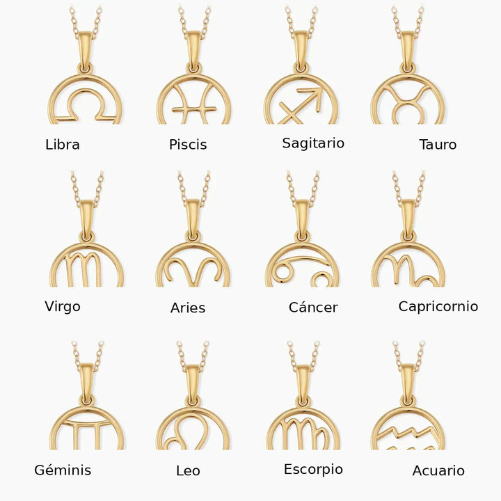 Collar Signo del Zodiaco | Oro
